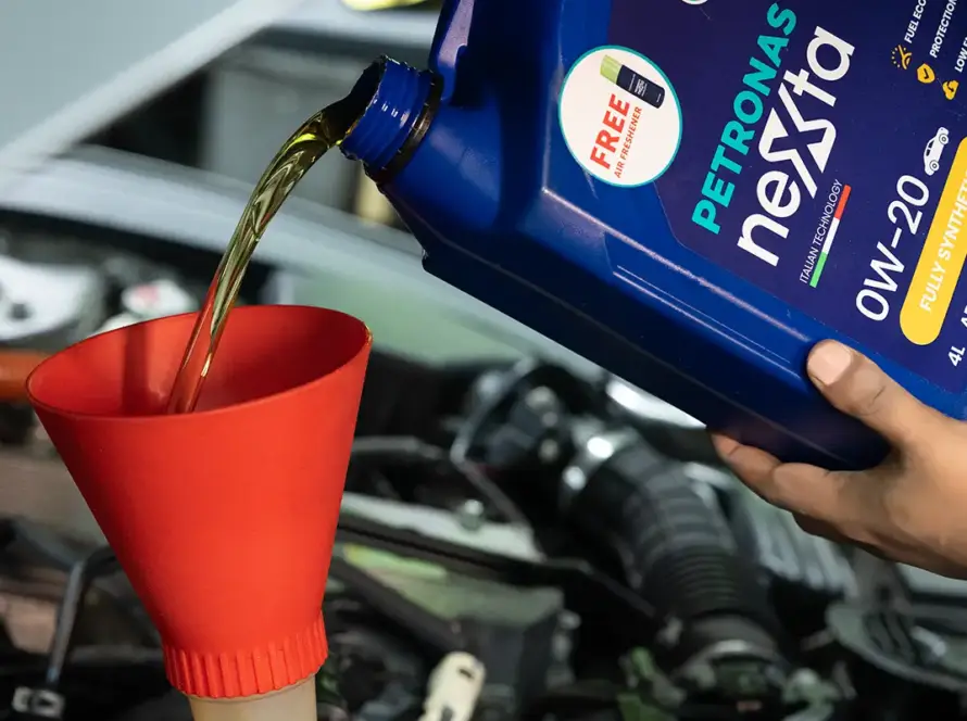 Oil change Service at naspro unimart
